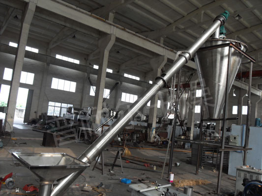 雙螺旋錐形混合機(jī)混合原理
